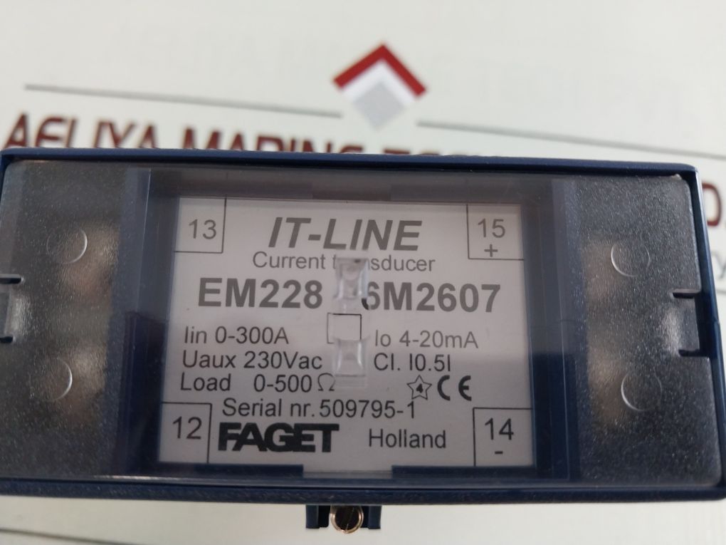 Faget Em228 6M2607 Current Transducer