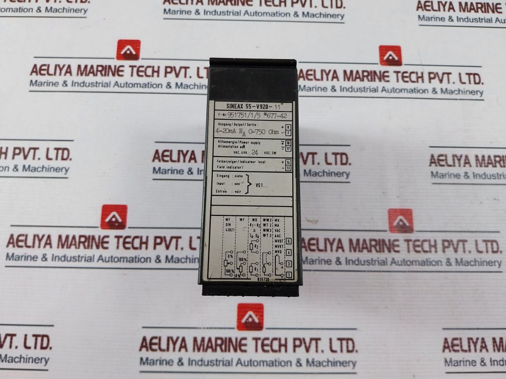 Faget Sineax 55-v920-11 Temperature Transmitter 4-20Ma