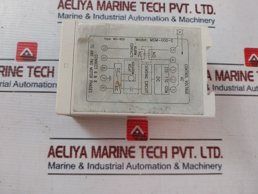 Failsafe Mgm-600-d Insulation Fault Detector 600V