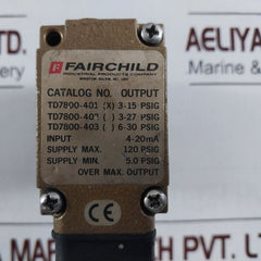 Fairchild Td7800-401 Transducer