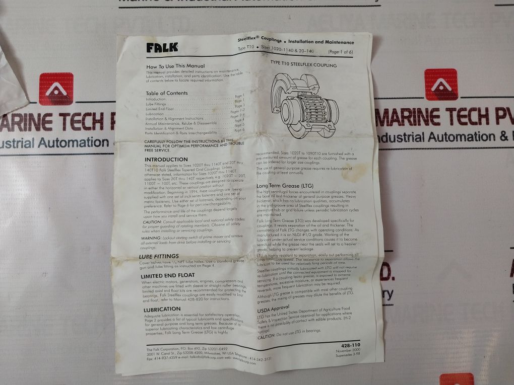 Falk 1020T10B