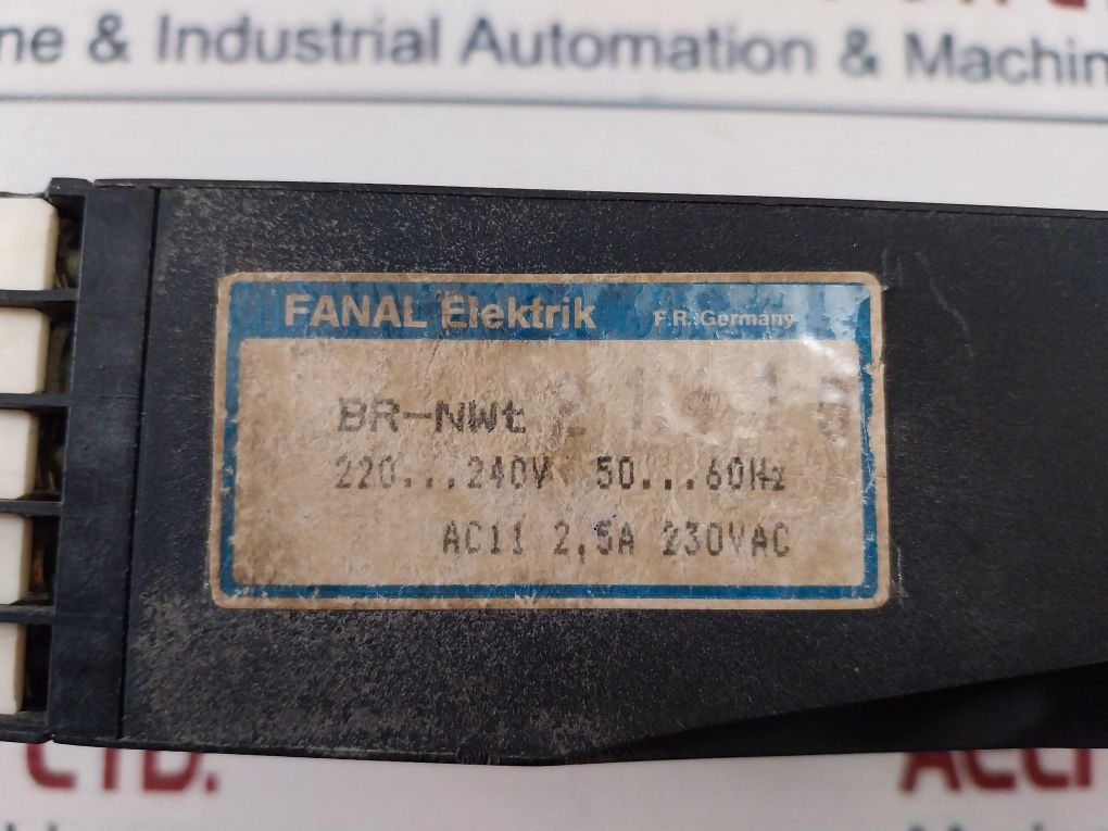 Fanal Br-nwt Level Monitor 