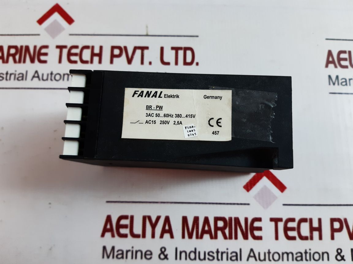 Fanal Br-pw Phase- Sequence Monitor 3Ac 50…60Hz 380…415V
