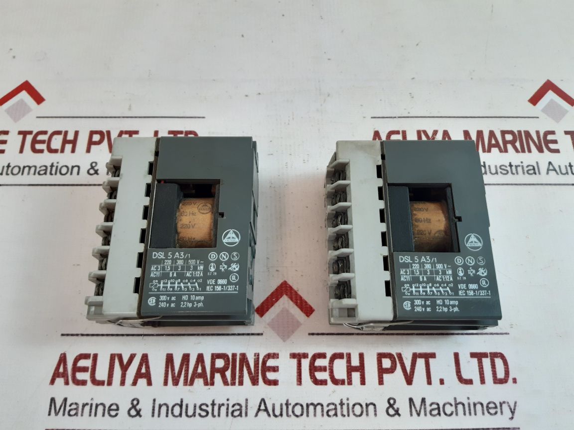Fanal dsl5a3/1 contact relay