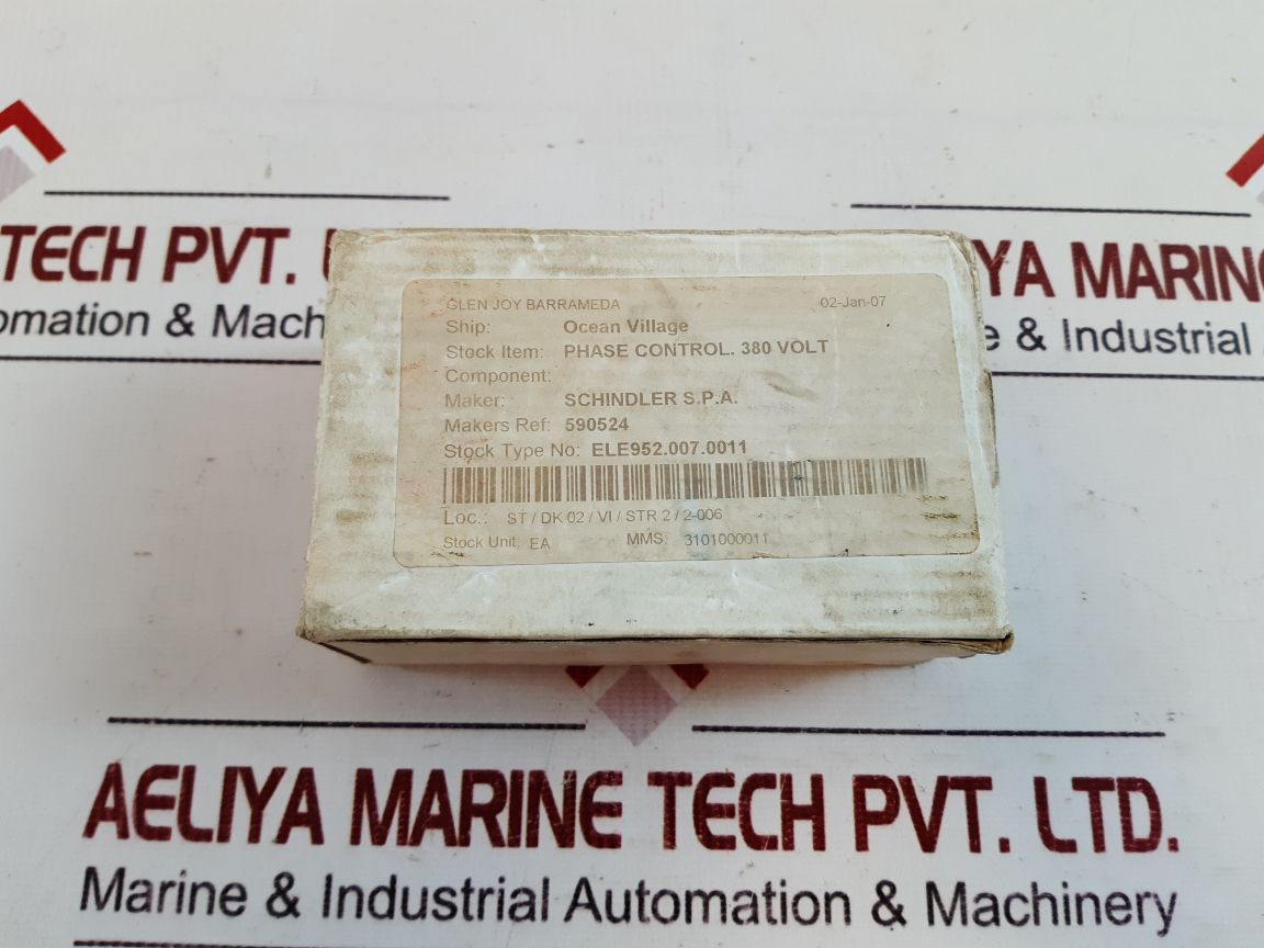 Fanal Elektrik Br-pw Phase-sequence Monitor Ac11 2.5A 220V~