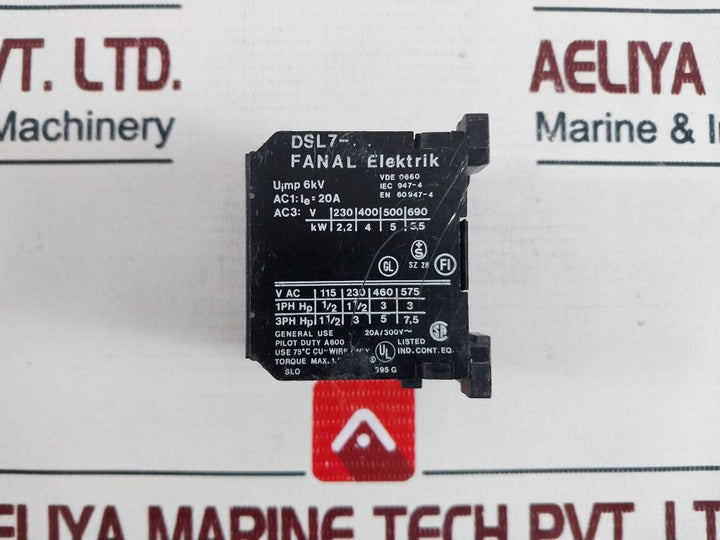 Fanal Elektrik Dsl7-10