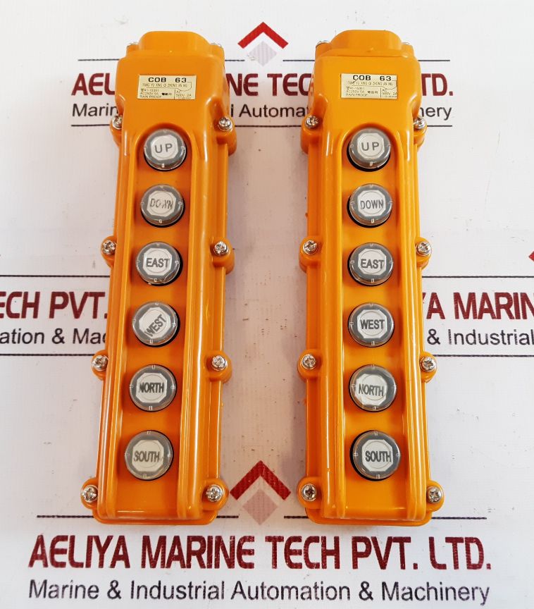 Fang Yu Xing Qi Zhong An Niu Cob 63 Overhead Crane Remote Control Pandant
