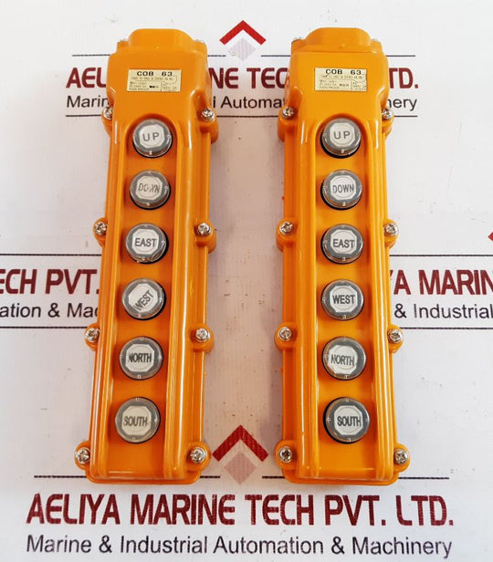 Fang Yu Xing Qi Zhong An Niu Cob 63 Overhead Crane Remote Control Pandant
