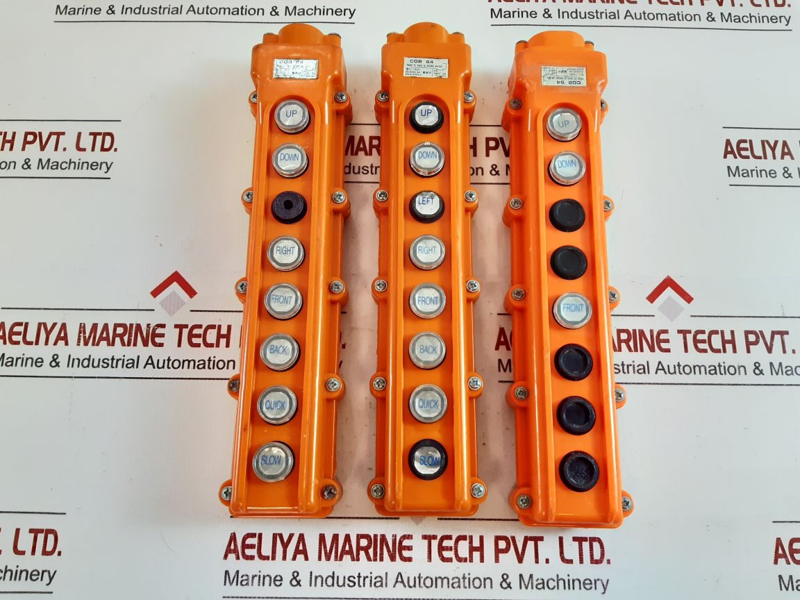 Fang Yu Xing Qi Zhong An Niu Cob64 Overhead Crane Remote Control Pandant
