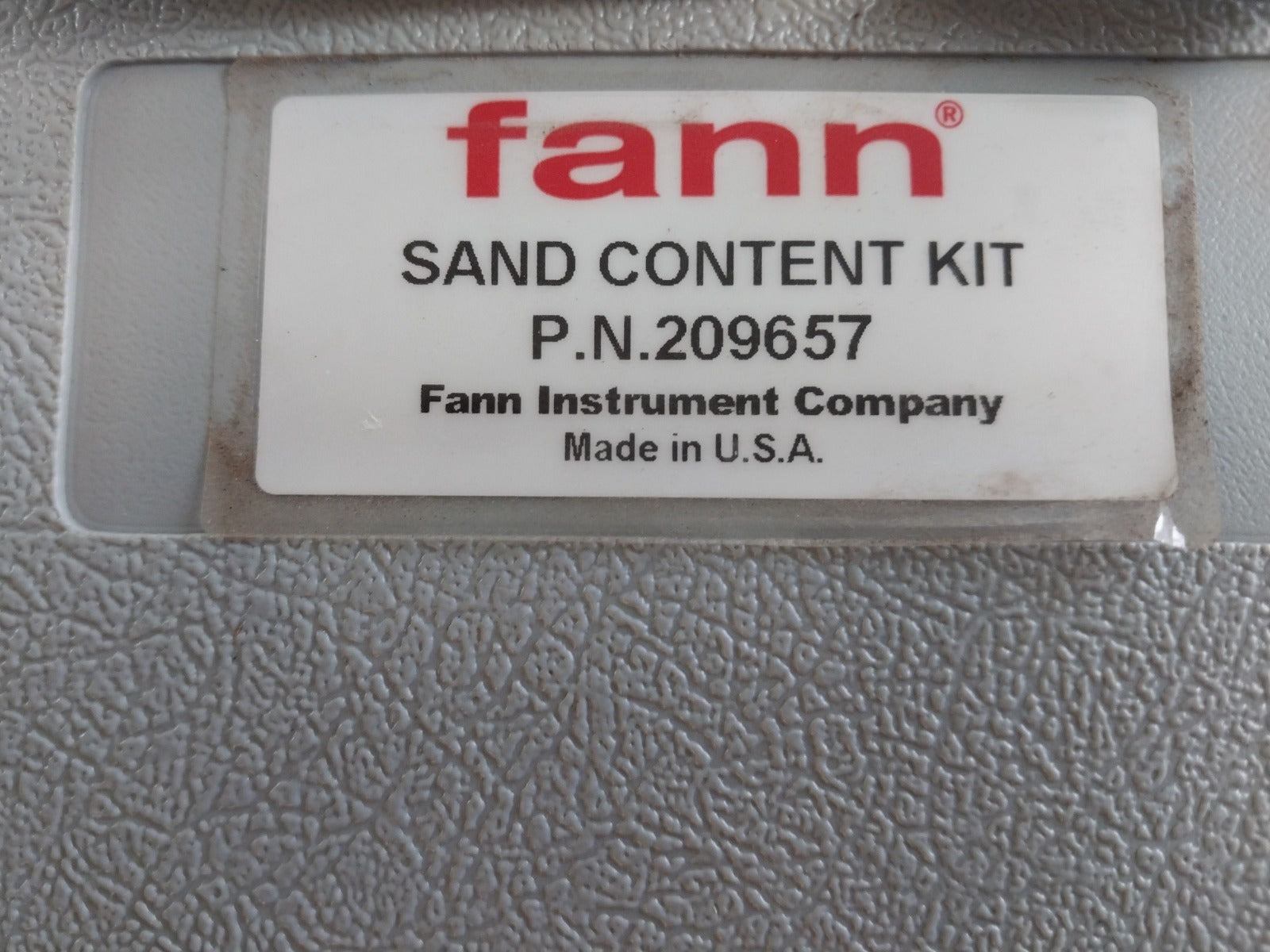 Fann 209657 Sand Content Kit 53222
