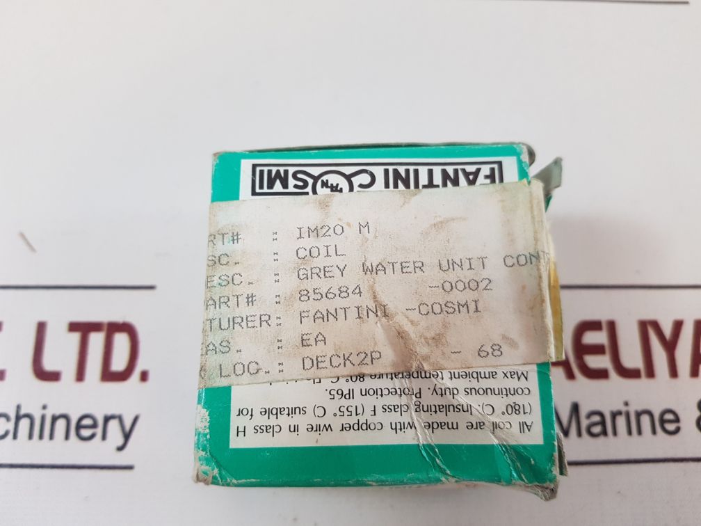 Fantini cosmi im20 m solenoid coil