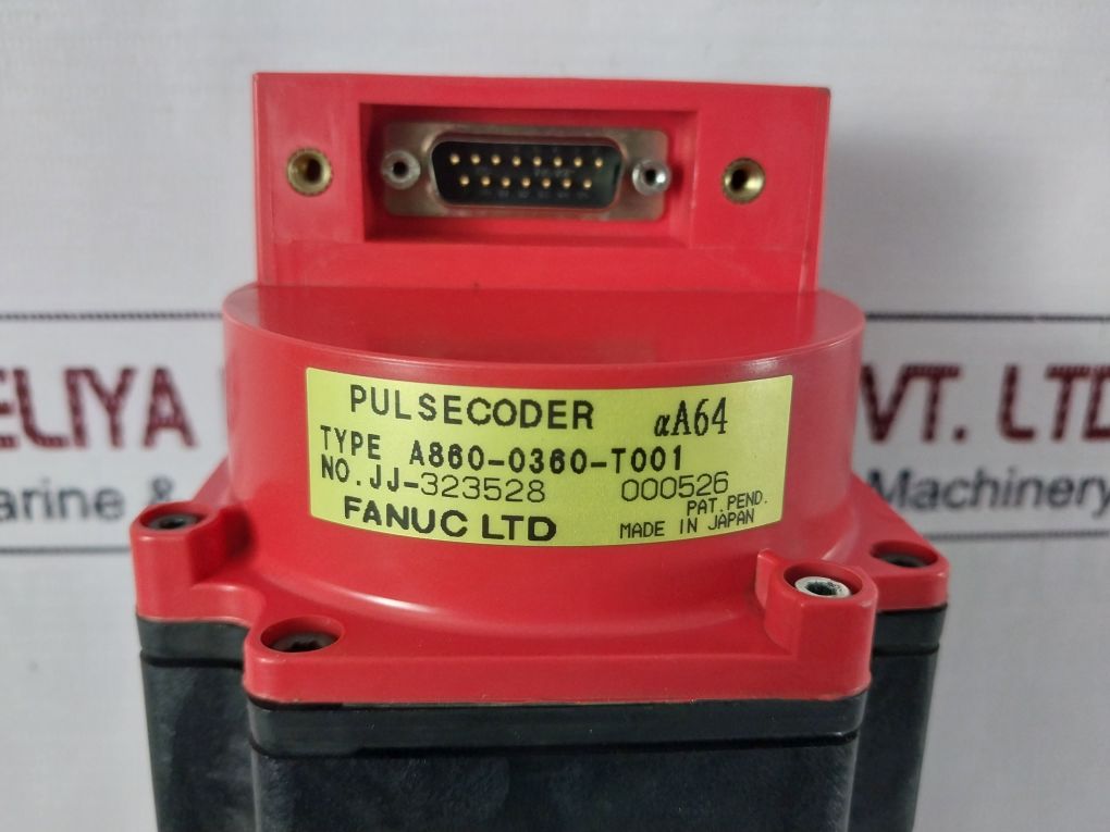 Fanuc A06B-0371-b175 Ac Servo Motor 90V 2.5A
