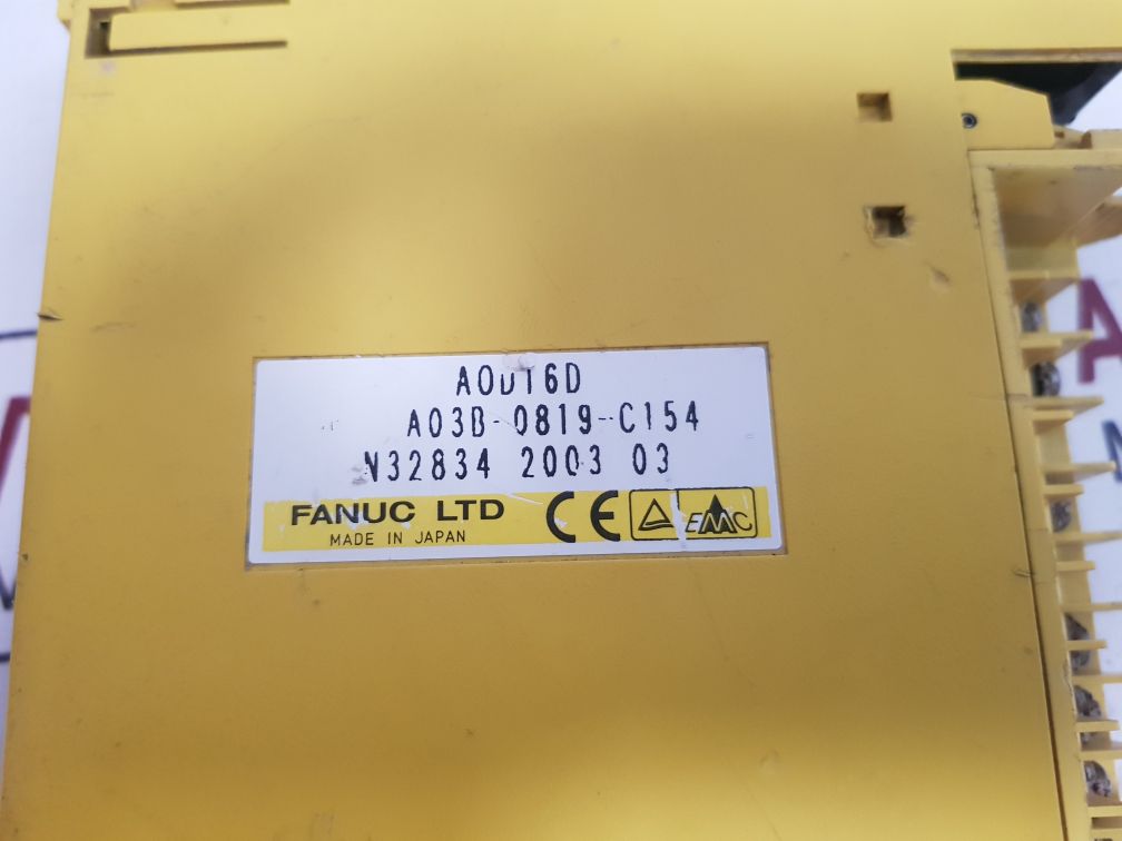 Fanuc A03B-0819 Output Module A0D16D