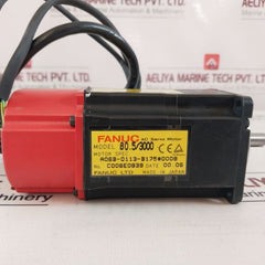 Fanuc B0.5/3000 Ac Servo Motor B-65182En