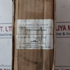 Faow Dhaa 145 Coalescent Filter Element