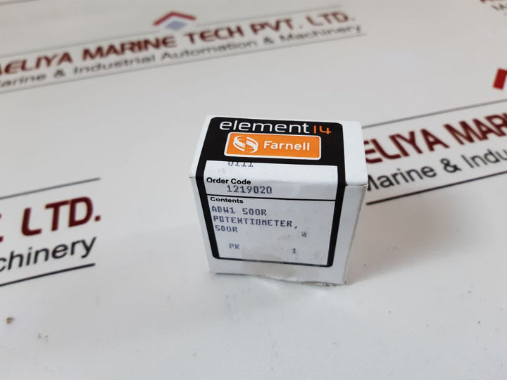 Farnell 1219020 potentiometer