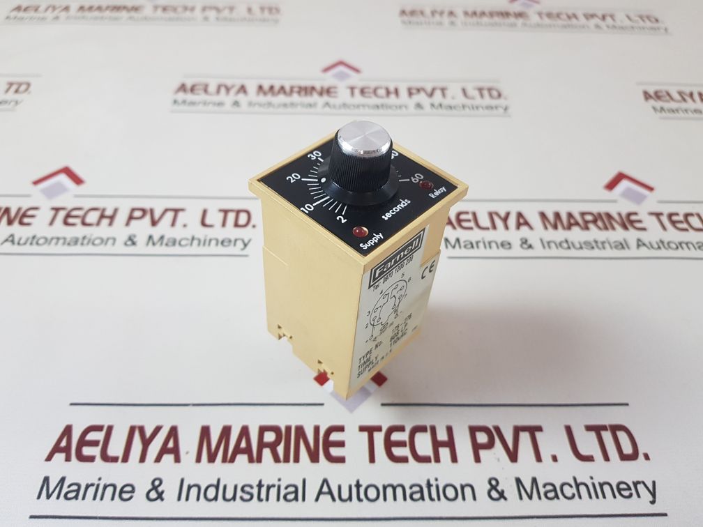 Farnell 175-276 Timer Relay,2 To 60 Seconds
