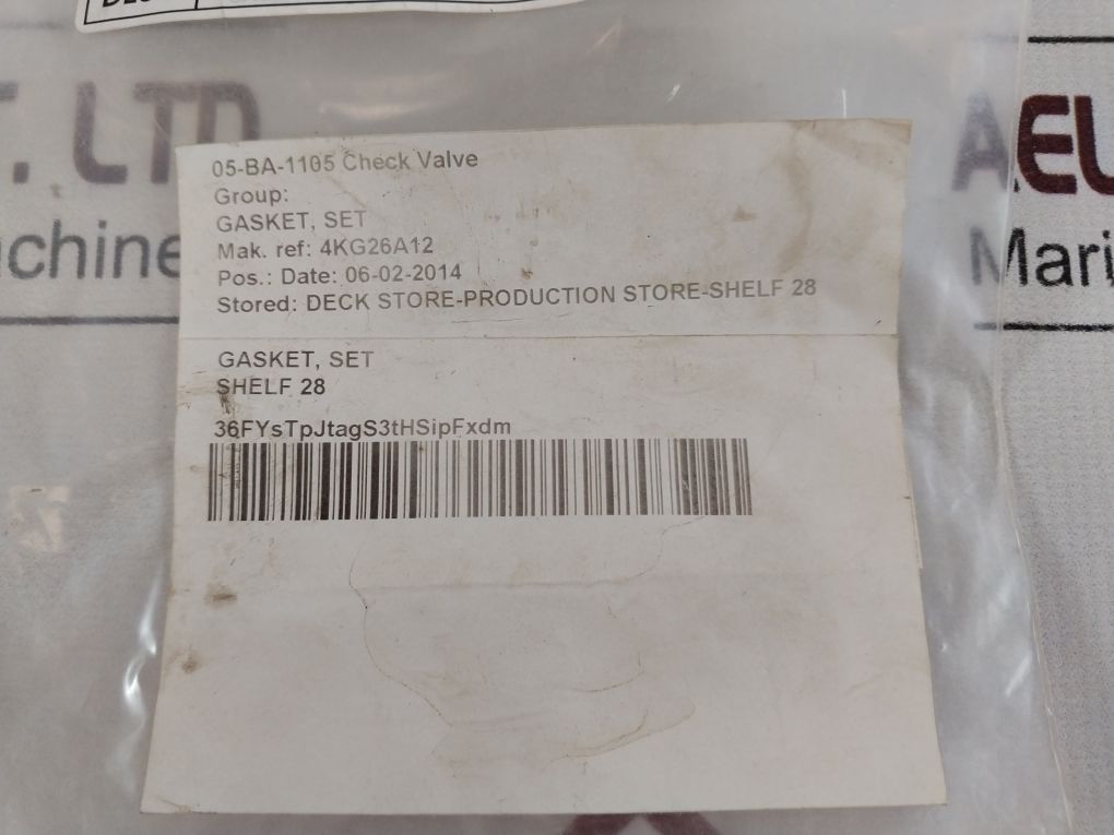 Farris 4Kg26A12 Gasket Set