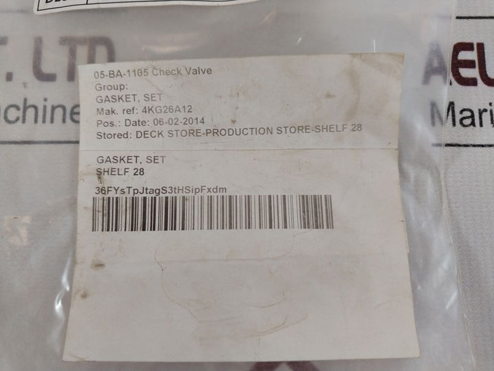 Farris 4Kg26A12 Gasket Set