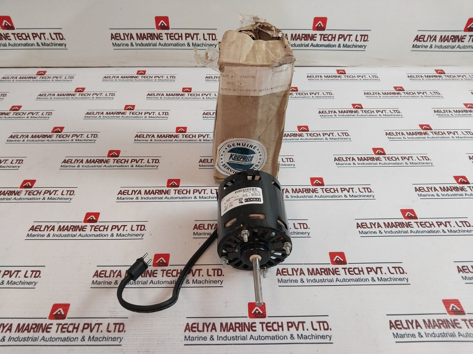 Fasco 1043766 Fan Motor U63B1,7163-8861M