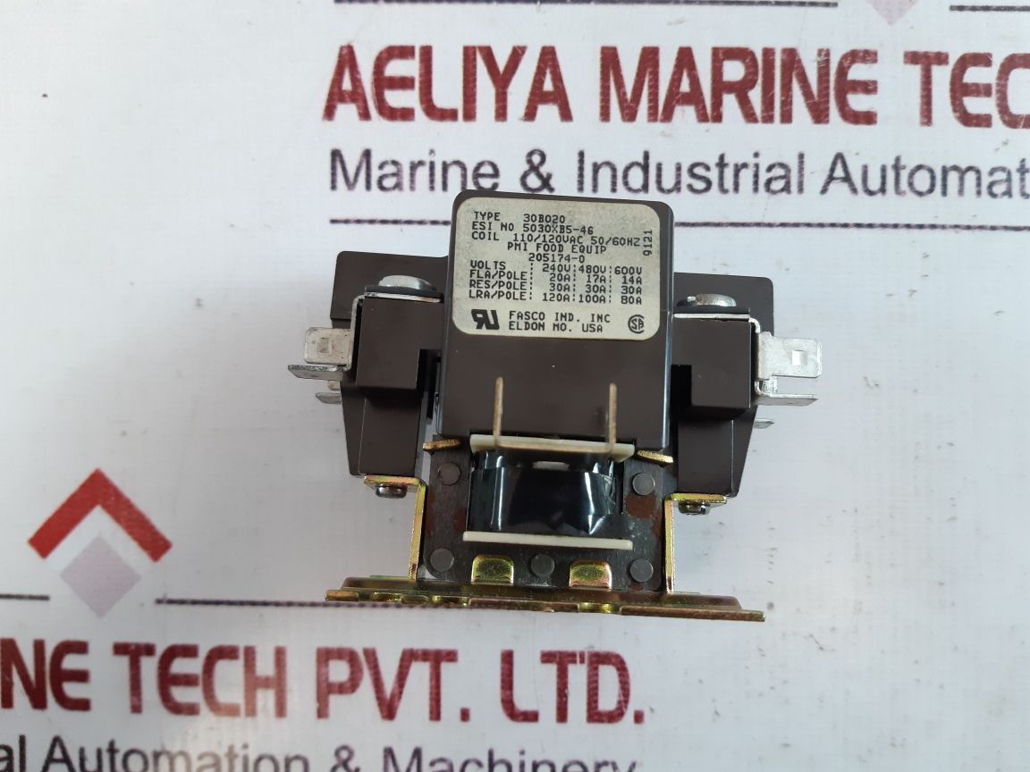 Fasco 30B020 Contactor 5030Xb5-46