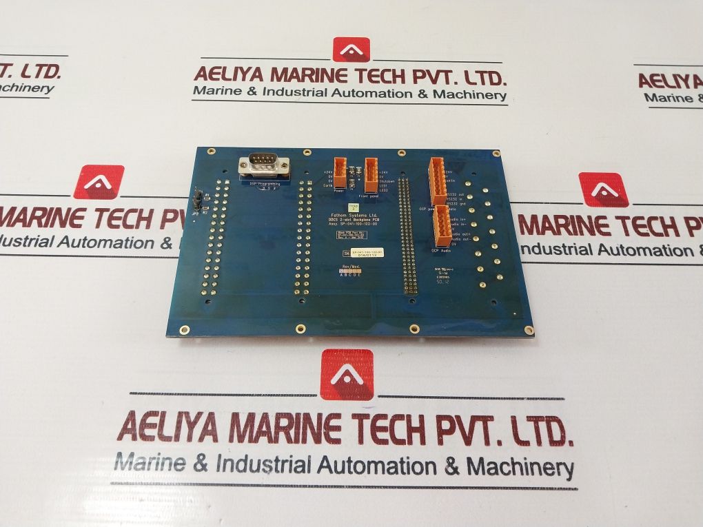 Fathom Systems Sp-041-100-122-80 Ddcs 2-slot Backplane Printed Circuit Board