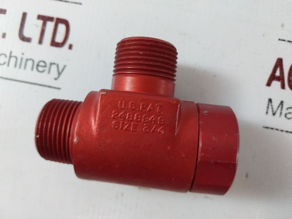 Fawick 2488949 Size 3/4 Quick Release Valve