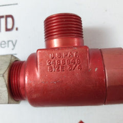 Fawick Airflex Size 3/4 Quick Release Valve 2488949