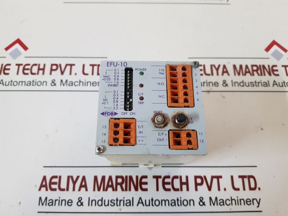 Fdb Efu-10 Earth Fault Monitor