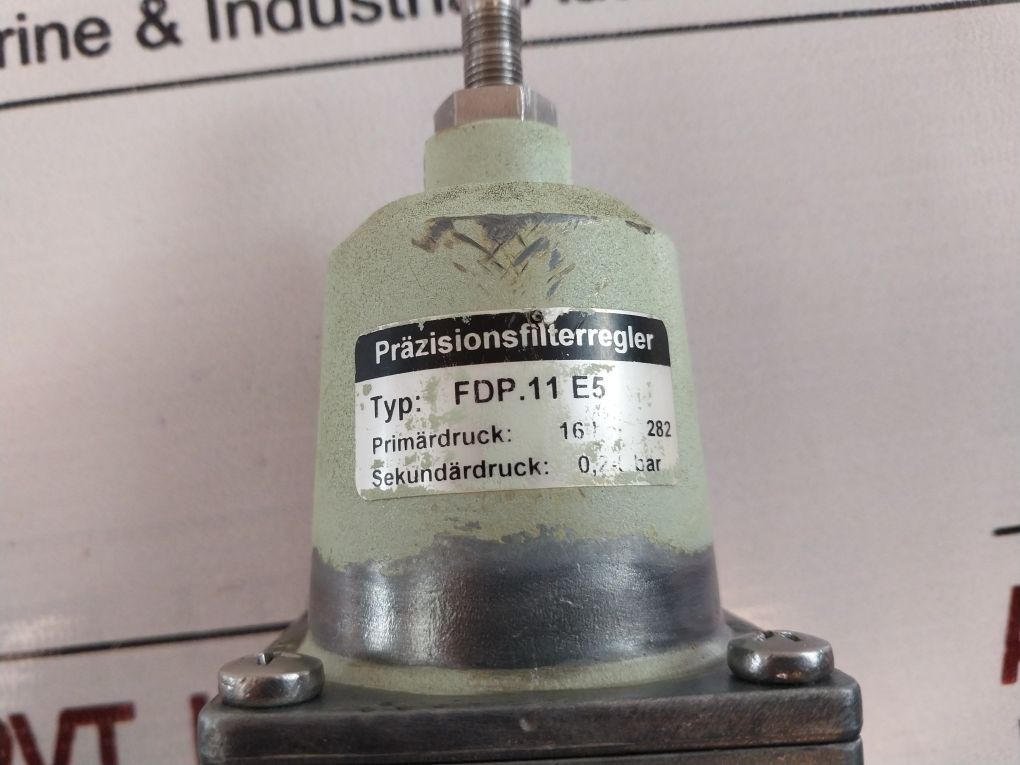 Fdp.11 E5 Precision Filter Regulator 0.2-5 Bar