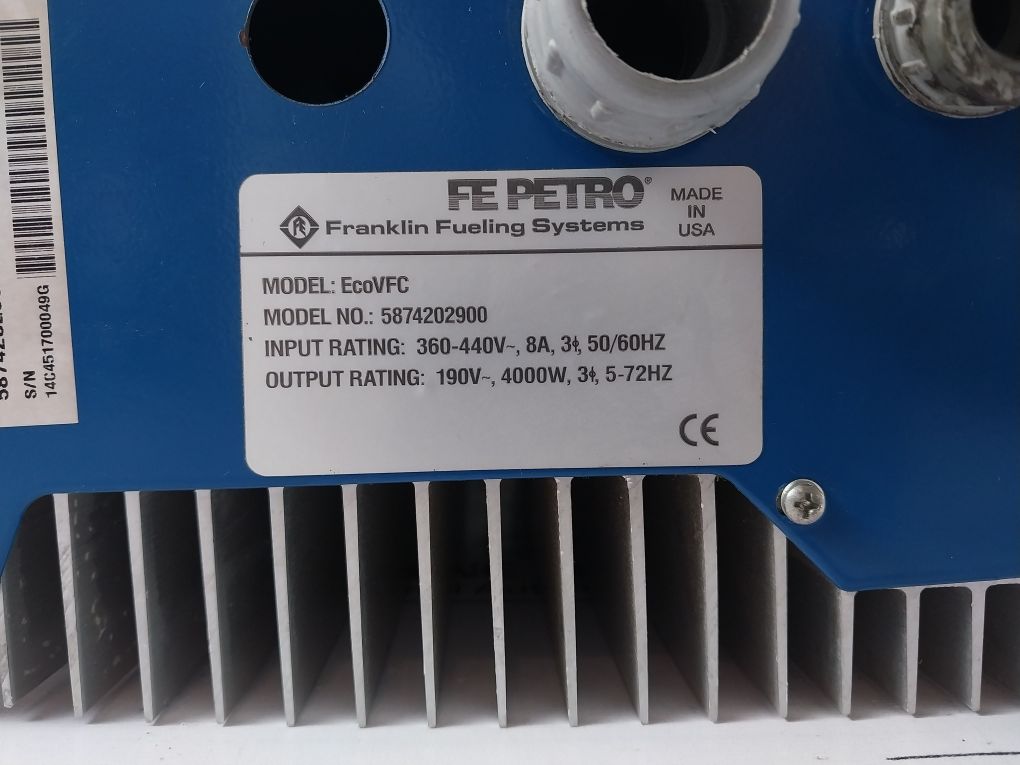 Fe Petro Ecovfc Variable Frequency Controller 5874202900 Rev 2