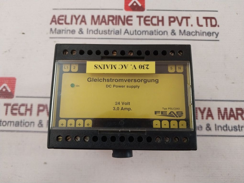 Feas Pslc243 Dc Power Supply 230Vac 45-66Hz