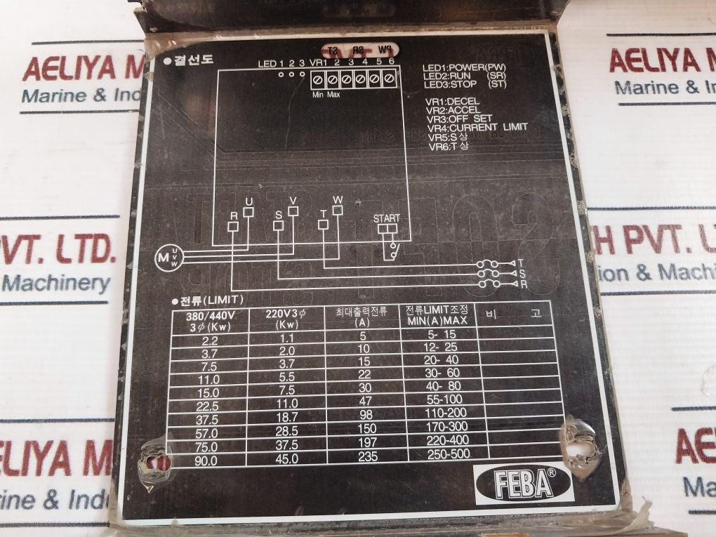 Feba Hss-10-4 Soft Start Stop 440V Ac 3-phase