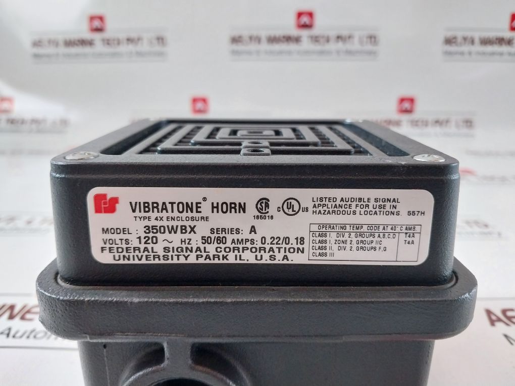 Federal 350Wbx Vibratone Horn