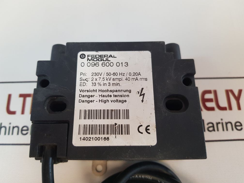 Federal Mogul 0 096 600 013 Ignition Transformer
