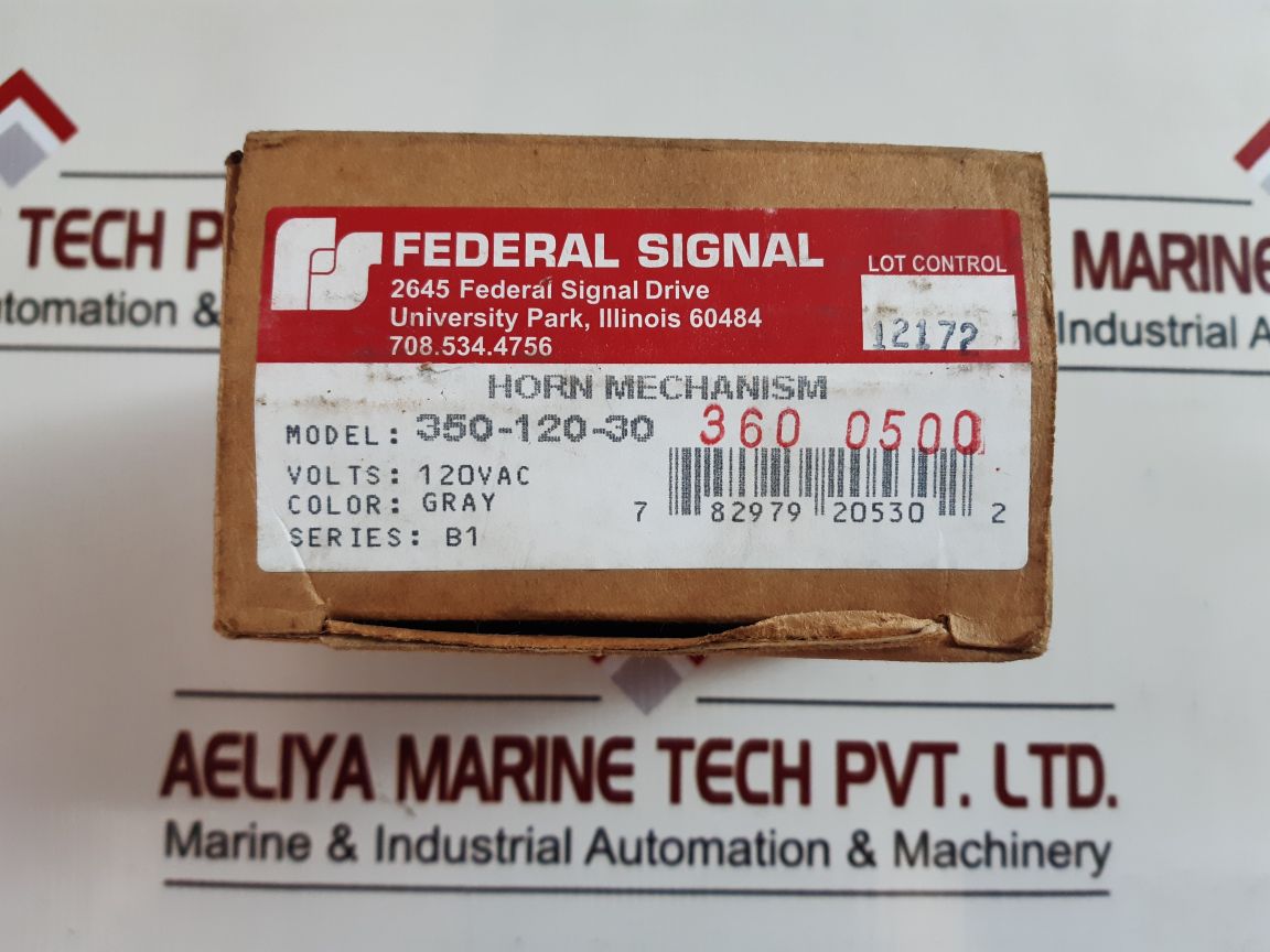 Federal Signal350 Vibratone Horn 350-120-30