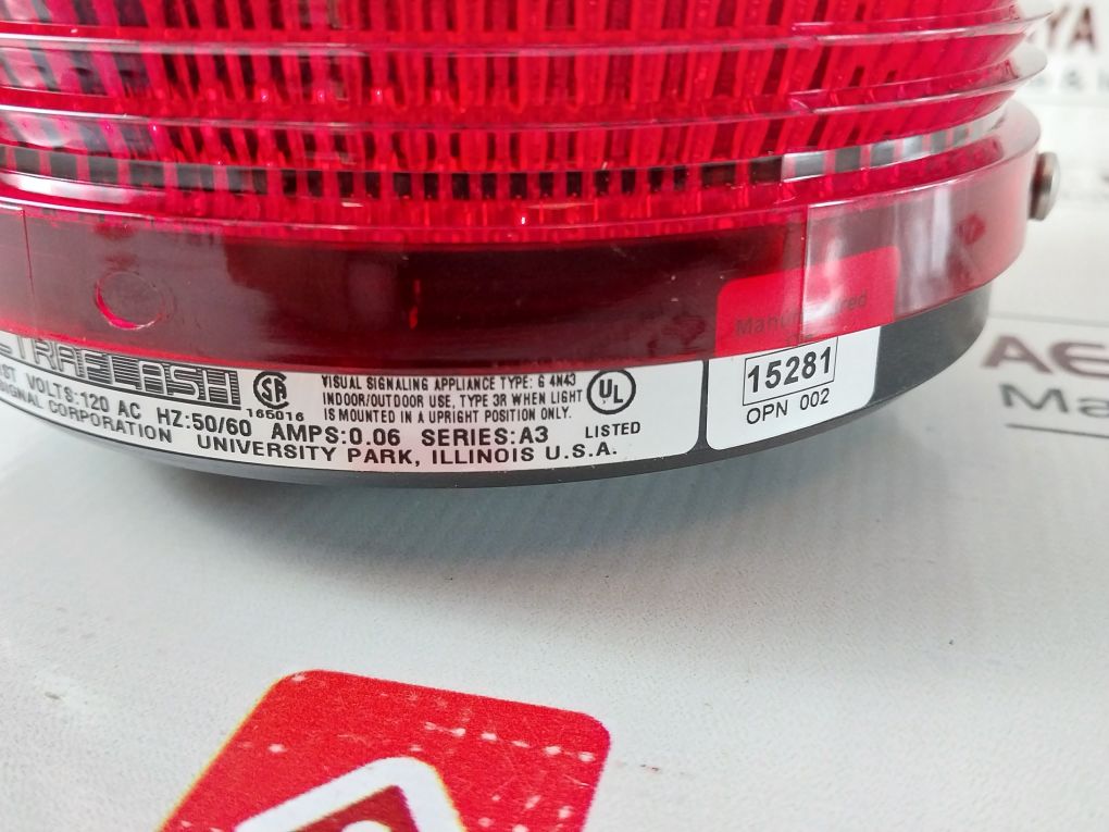 Federal Signal 141St-120R Strobe Warning Lights