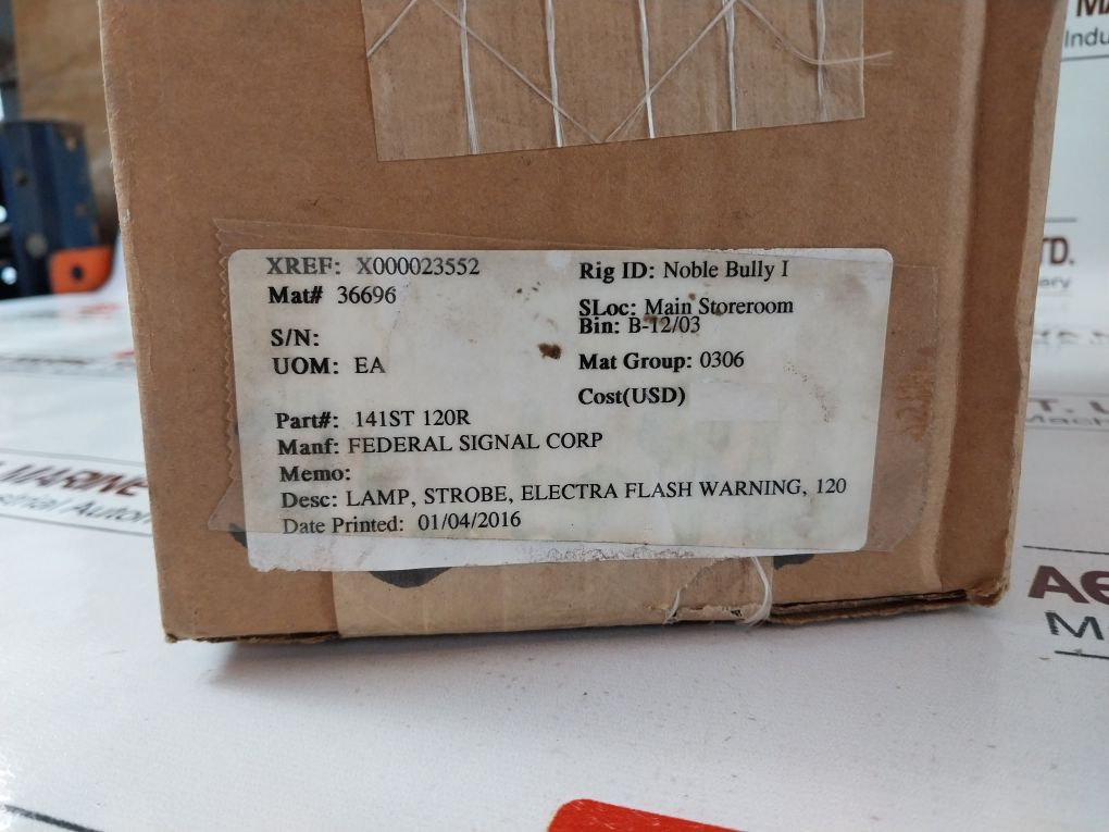 Federal Signal 141St-120R Strobe Warning Lights