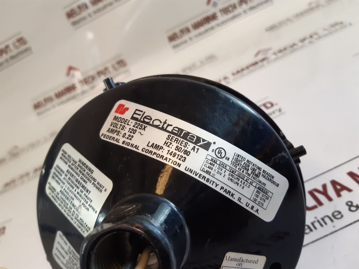 Federal Signal 225X Signal Light