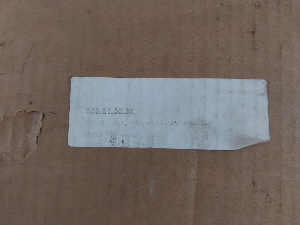 Federal Signal 27Xst-024A Explosion-proof Strobe Warning Light 24Vdc