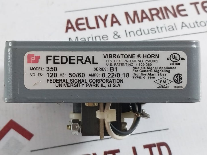 Federal Signal 350 Vibratone Horn Ser.B1