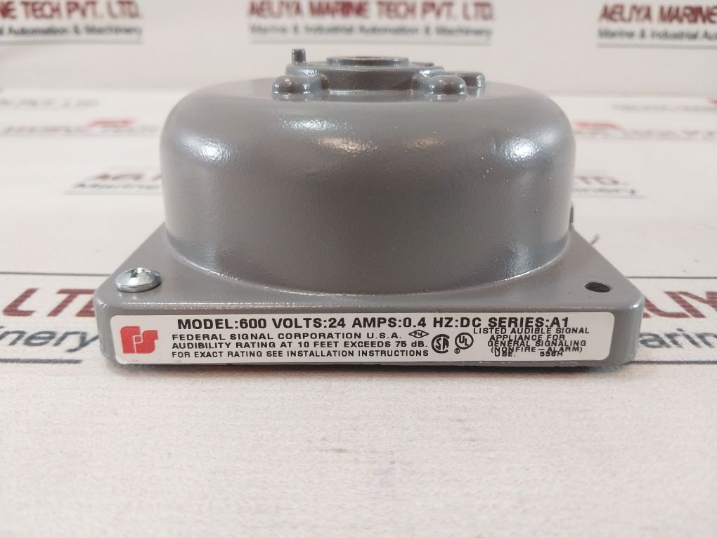 Federal Signal 600-024-1 Vibrating Bell Mechanism