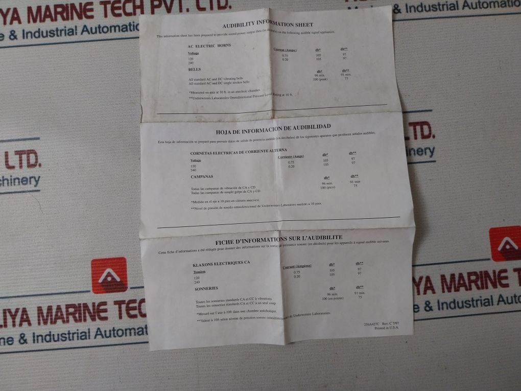 Federal Signal 600 Bell Mechanism