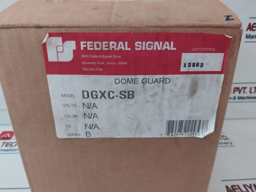 Federal Signal Dgxc-sb Explosion Proof Dome Guard 24Vdc – Aeliya Marine ...