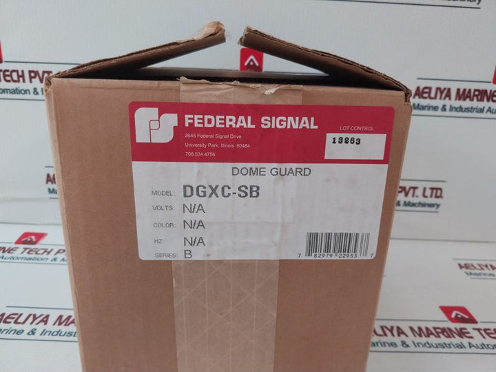 Federal Signal Dgxc-sb Explosion Proof Dome Guard 24Vdc