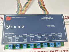 Federal Echo-lc Digital Intercom P1 To Echo-mb Free Shipping