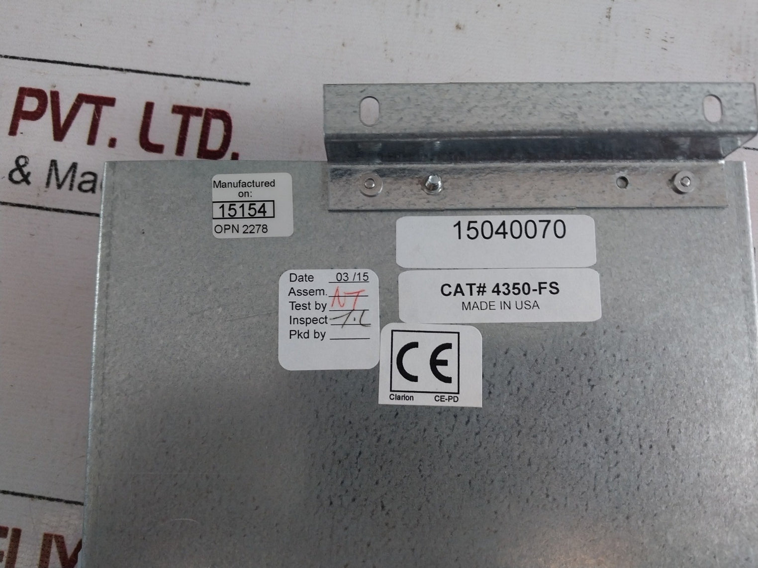 Federal Signal Echo-mb Digital Intercom Circuit Board 4350-fs