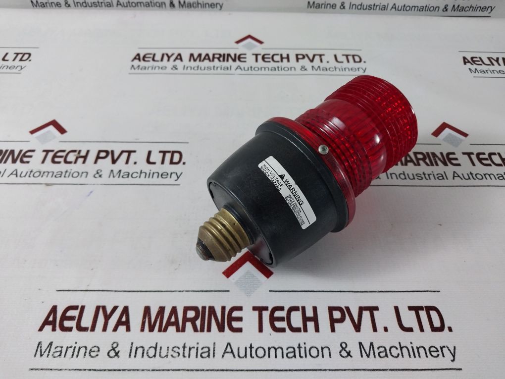 Federal Signal Lp3E Red Strobe Warning Light