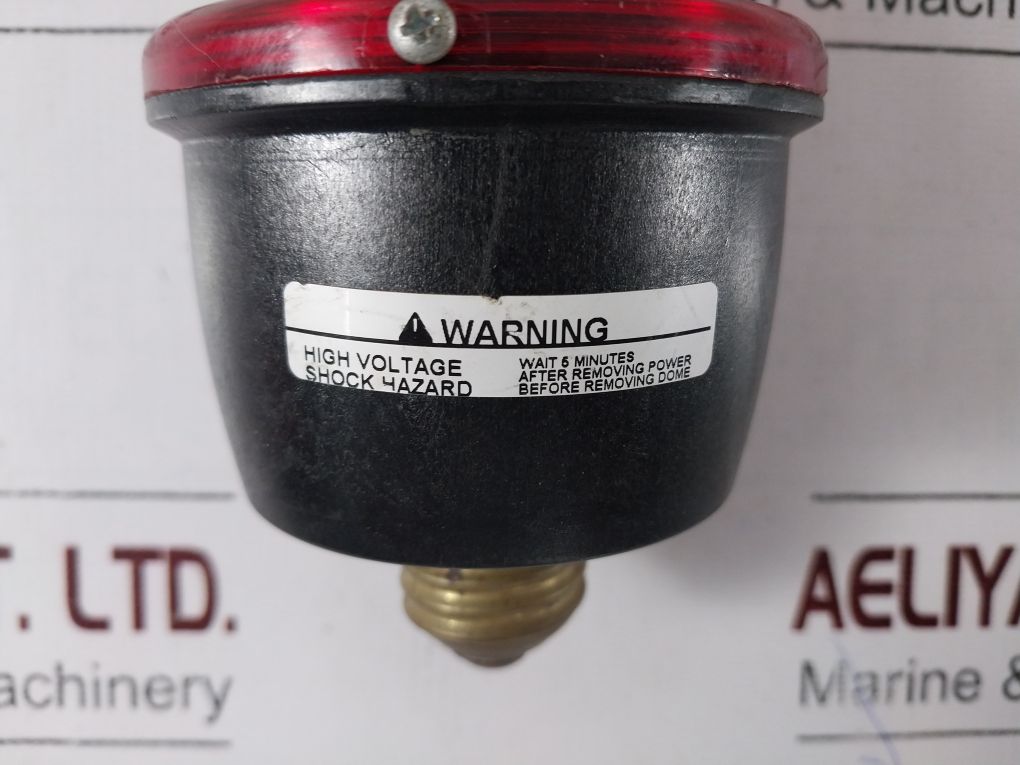 Federal Signal Lp3E Red Strobe Warning Light