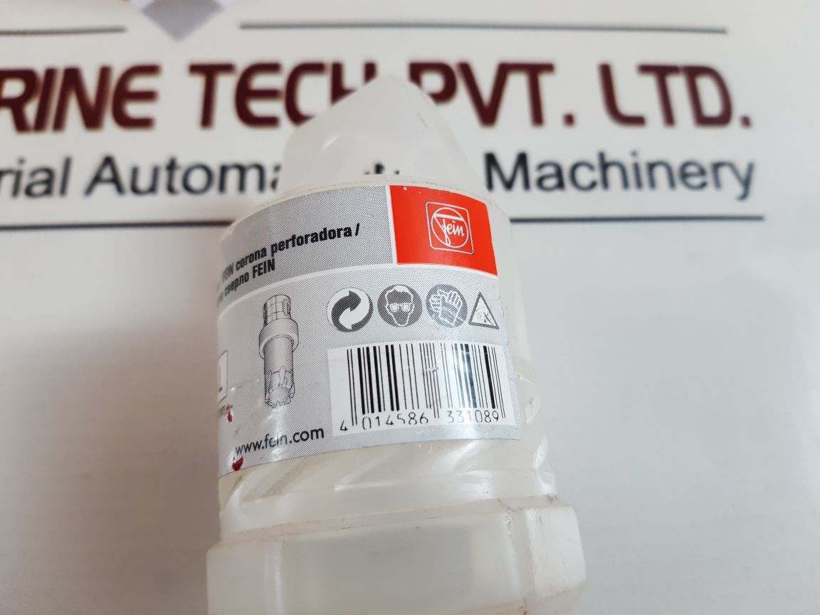 Fein 63130019010 19mm carbide core drill bit with quickin-plus holder